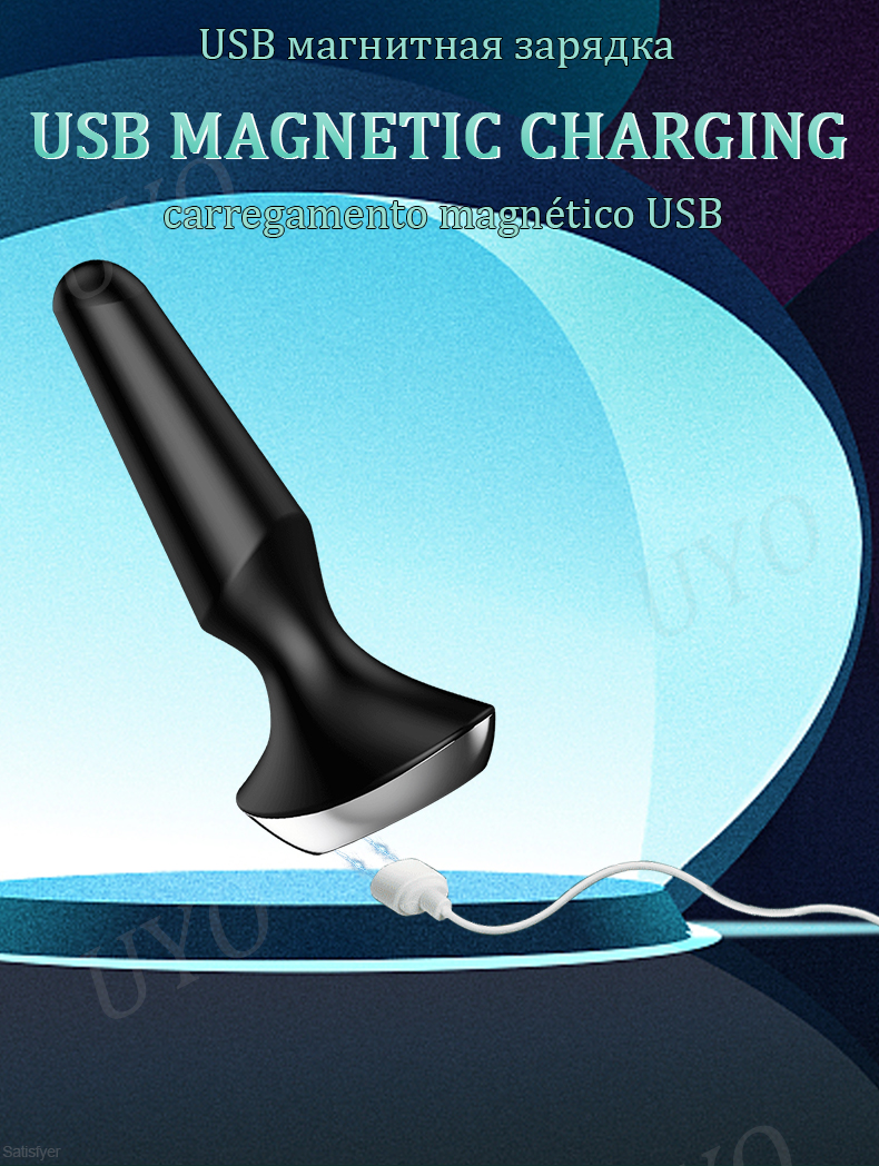 Satisfyer plug-ilicious 2 app controle remoto massageador de próstata buttplug brinquedo para homem vibrador de silicone material fêmea plugue anal