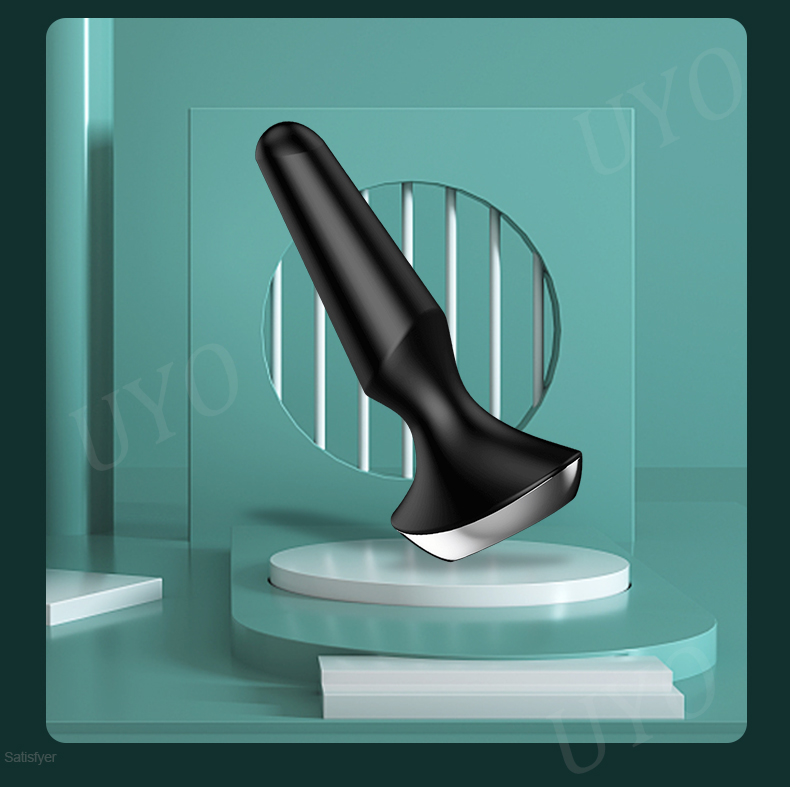 Satisfyer plug-ilicious 2 app controle remoto massageador de próstata buttplug brinquedo para homem vibrador de silicone material fêmea plugue anal