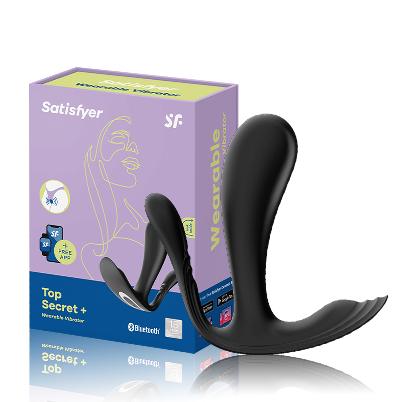 Vibrador Top Secret+ Aplicativo G Spot Clitóris Satisfyer