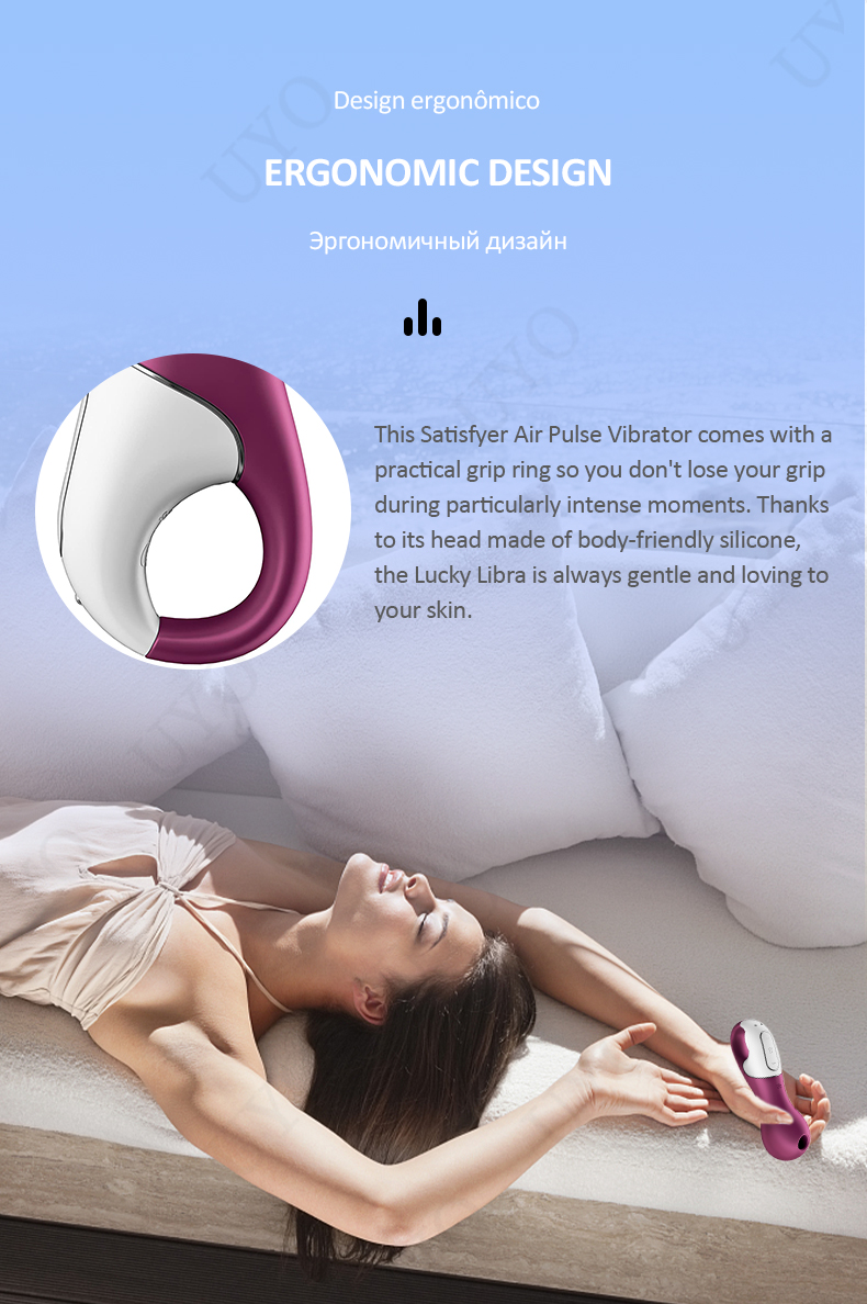 Lucky Libra Clitóris Estimulador para Mulheres, Clitóris Otário, Punho De Anel De Silicone, Otário De Mamilo, Vibradores De Carga Do Clitóris, Brinquedos Sexuais