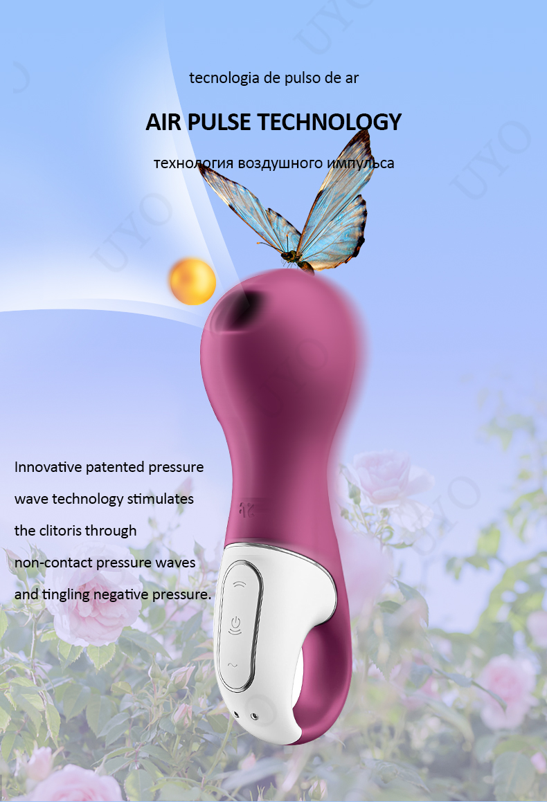 Lucky Libra Clitóris Estimulador para Mulheres, Clitóris Otário, Punho De Anel De Silicone, Otário De Mamilo, Vibradores De Carga Do Clitóris, Brinquedos Sexuais