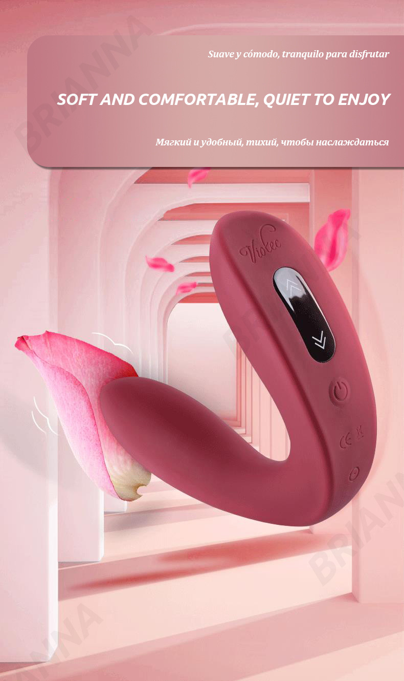 Violec hercules wearable silicone vibrador dobrável controle remoto massageador de próstata g-ponto estimulador brinquedos sexuais para mulher uyo