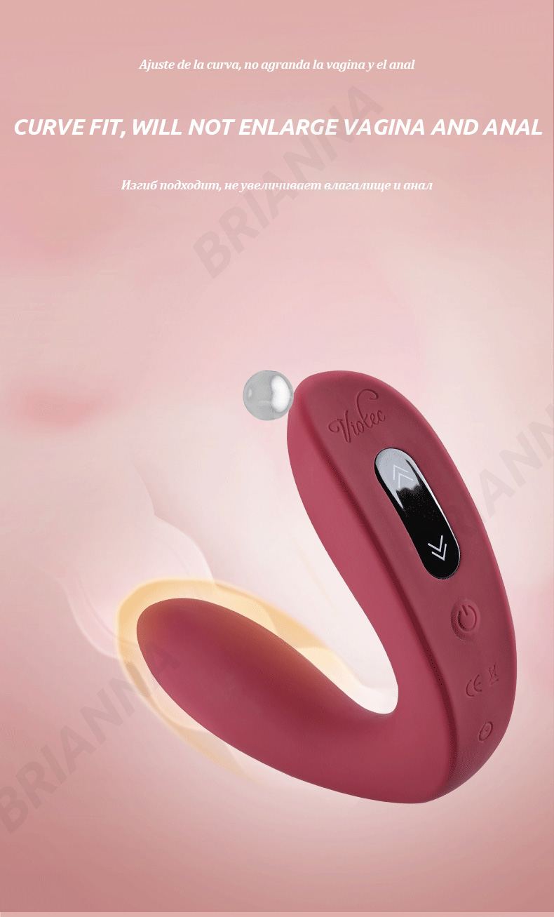 Violec hercules wearable silicone vibrador dobrável controle remoto massageador de próstata g-ponto estimulador brinquedos sexuais para mulher uyo