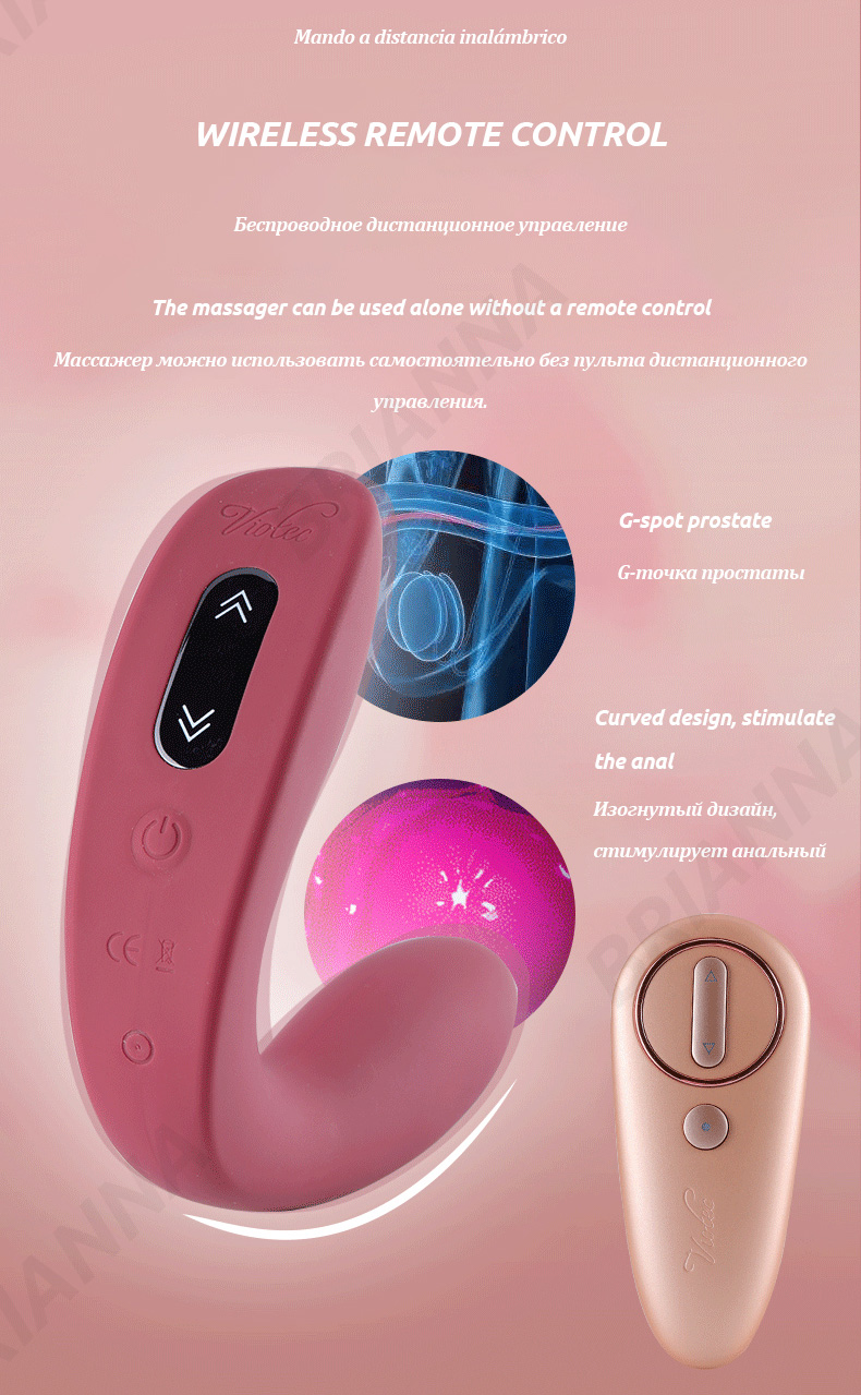 Violec hercules wearable silicone vibrador dobrável controle remoto massageador de próstata g-ponto estimulador brinquedos sexuais para mulher uyo