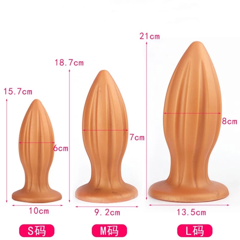 Sexo shop grosso enorme anal plug silicone tampões de bunda grande vagina ânus expansão próstata massageador erótico anal brinquedos sexuais para homens