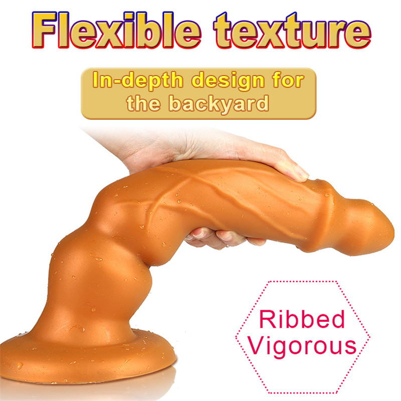 Dildo longo Brinquedos sexuais anais para mulher, Masturbador, Dildos de silicone líquido, Ventosa, Plug anal, Brinquedos Sexuais Ânus, Estimulador Vagina, Novo