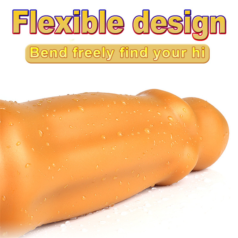 Dildo longo Brinquedos sexuais anais para mulher, Masturbador, Dildos de silicone líquido, Ventosa, Plug anal, Brinquedos Sexuais Ânus, Estimulador Vagina, Novo
