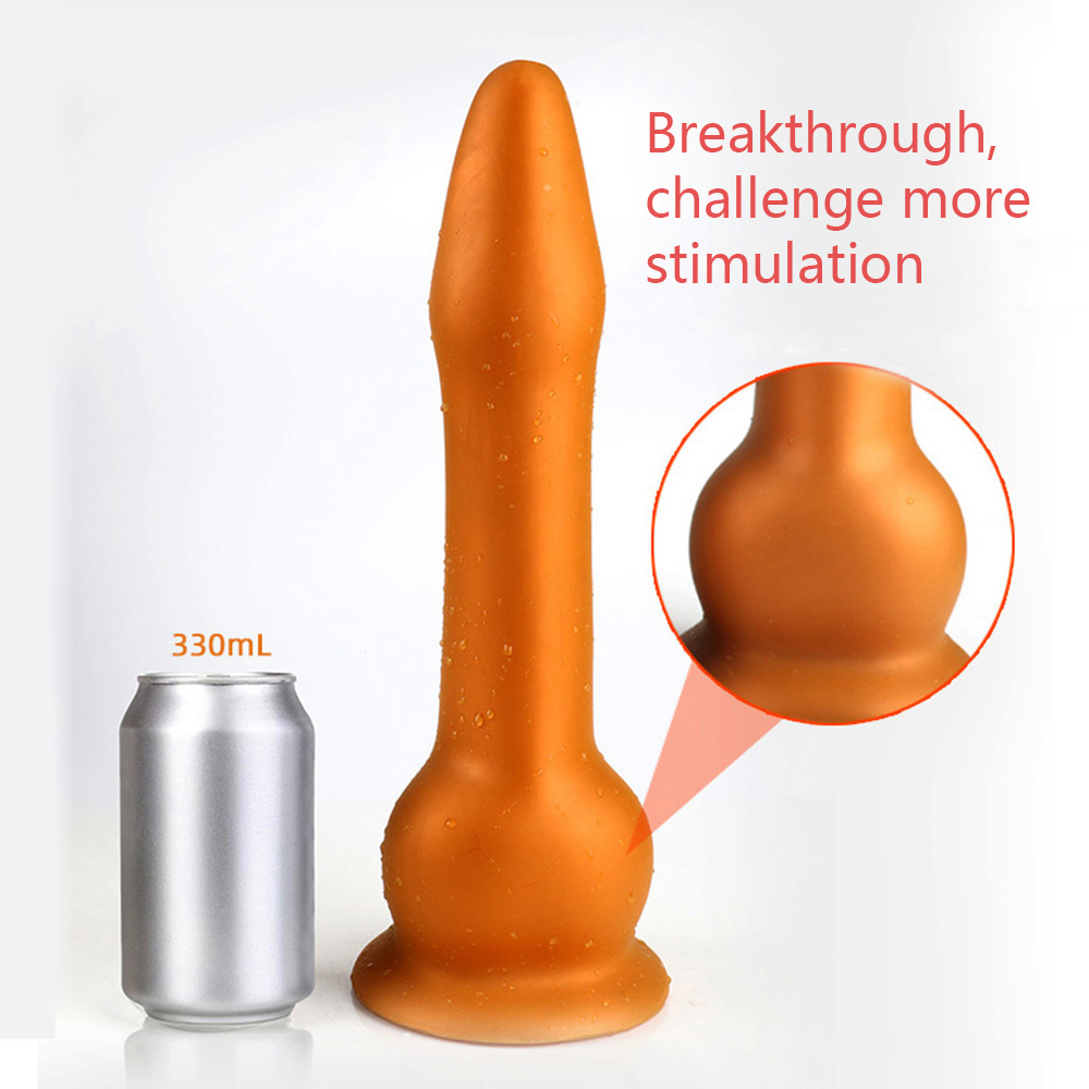 Dildos Longos Falo Liso De Silicone Lure Com Ventosa