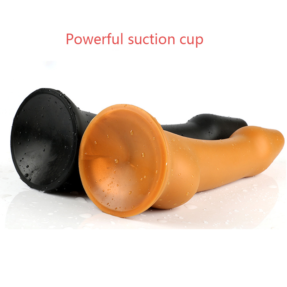 Dildos Longos Falo Liso De Silicone Lure Com Ventosa