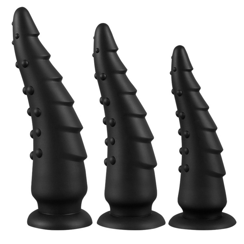 Dildo Grande De Silicone Tentáculo Estimulador - Imagem 3