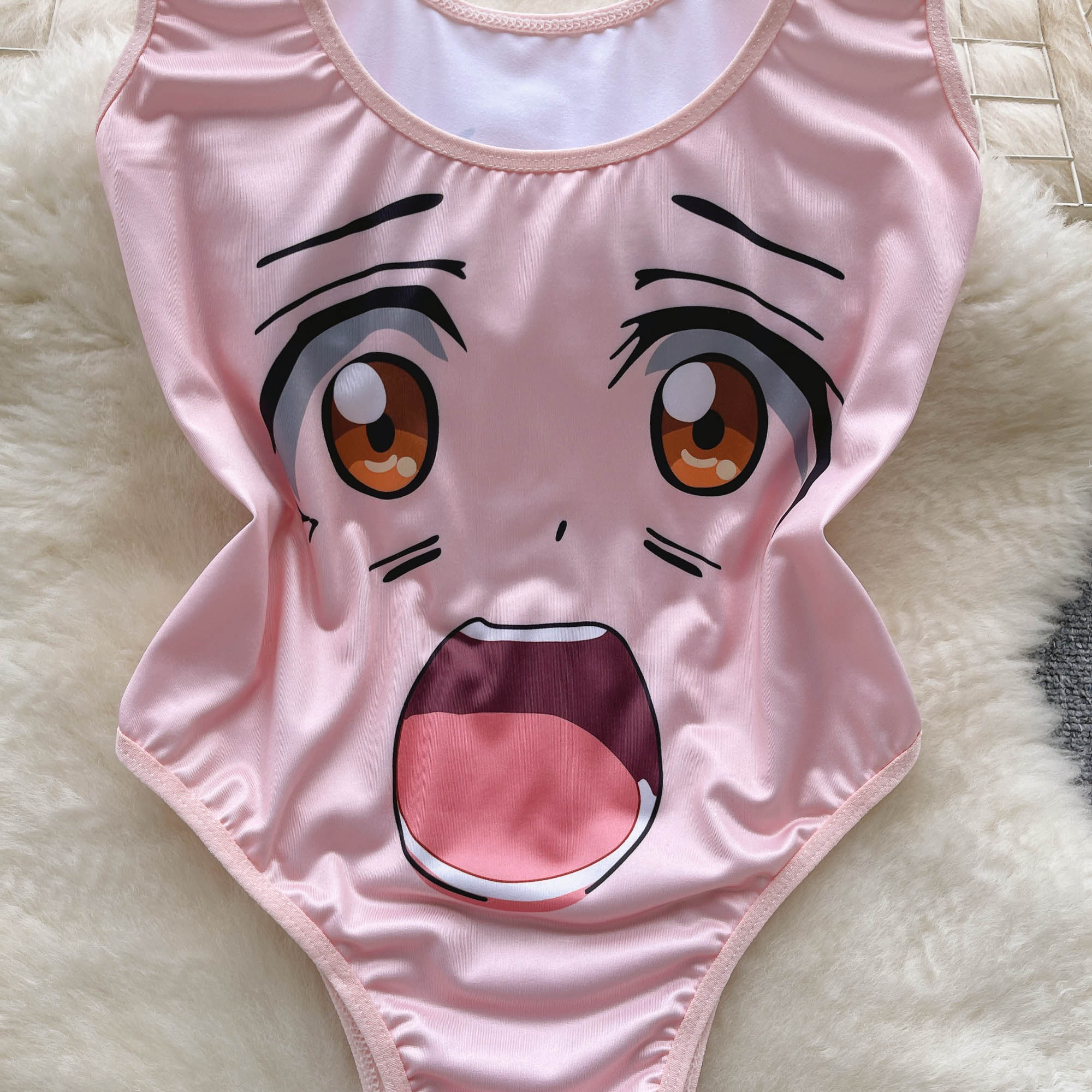 Singreiny-Erótico Feminino O Pescoço Fino Aberta Virilha Playsuits, Bonito Doce Camis Macacão, Anime Cosplay Lingerie, Espartilho Bodysuits, Verão