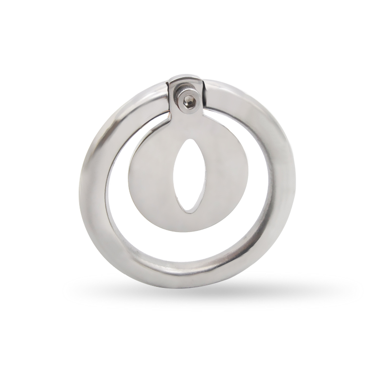 Dispositivo de castidade masculina, gaiola, pênis trompete, dispositivo de castidade anti-off, ampliado, buraco uretral, V4 Adult Sex Toys, aço pequeno extremo