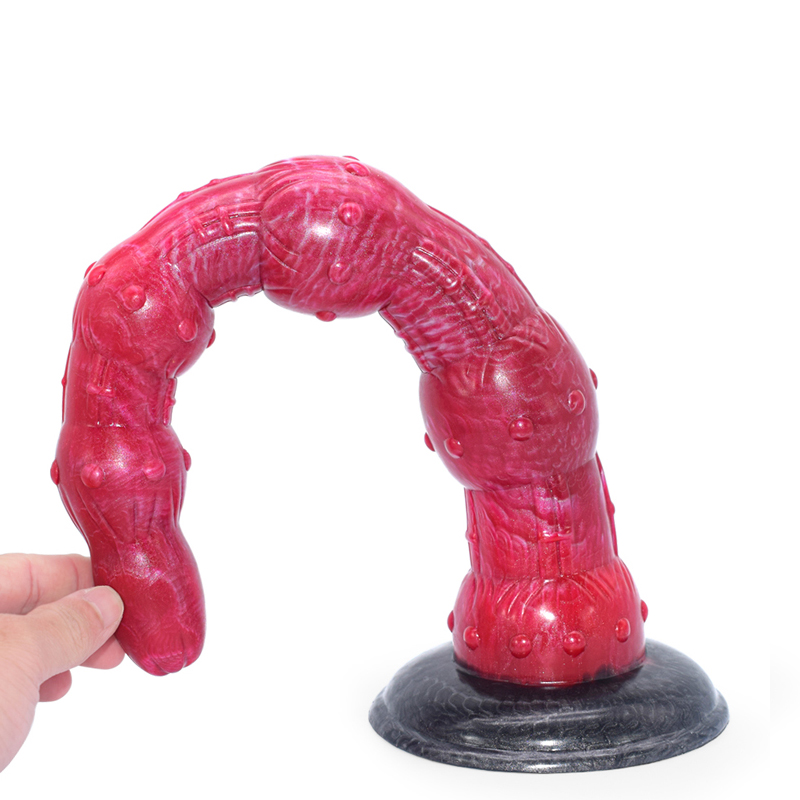 14.48 Polegada longo silicone contas anais butt plug feminino g-spot masturbar colorido fantasia dildo para massageador de próstata masculino