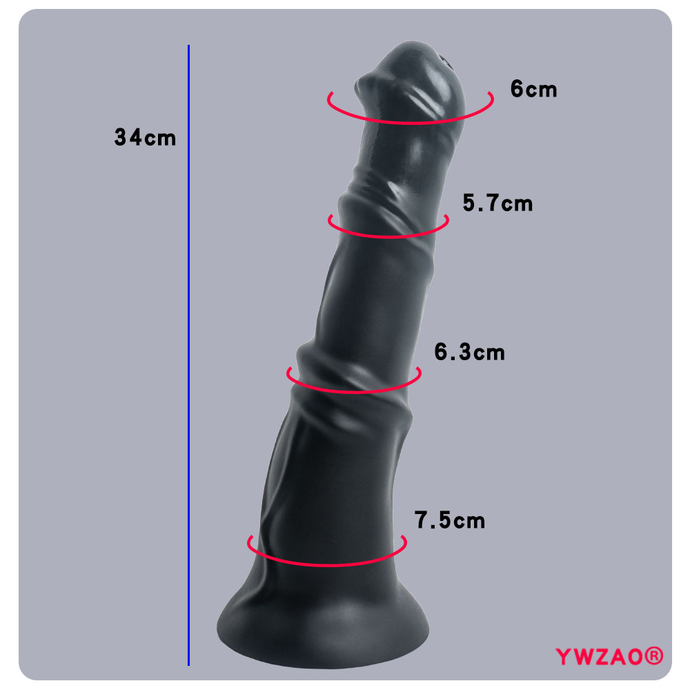 YWZAO-enorme pau Strapon para homens e mulheres, dildos realistas, brinquedos empurrando, Big Dick para casais, brinquedos sexuais anais, apenas adultos P47