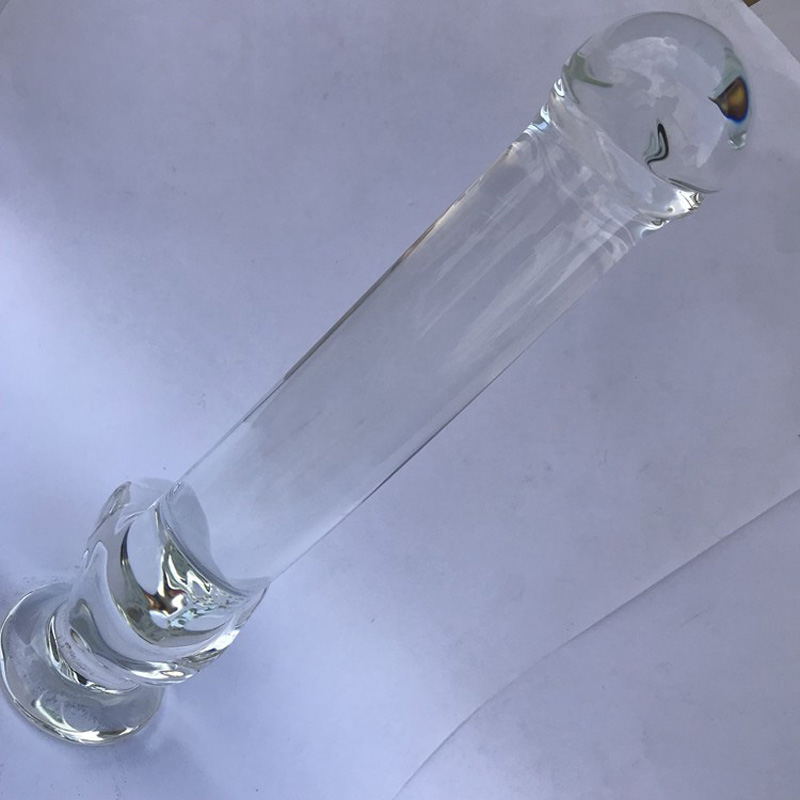 Masturbador realista super cristal, pênis feminino grande ponto g, dildo de vidro, brinquedo sexual adulto para mulheres