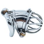 Cinto de Castidade Destacável Duplo Bloqueio Anel Dobradiça