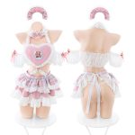 Lolita Anime Lingerie Maid Uniforme Outfit Vestido Avental