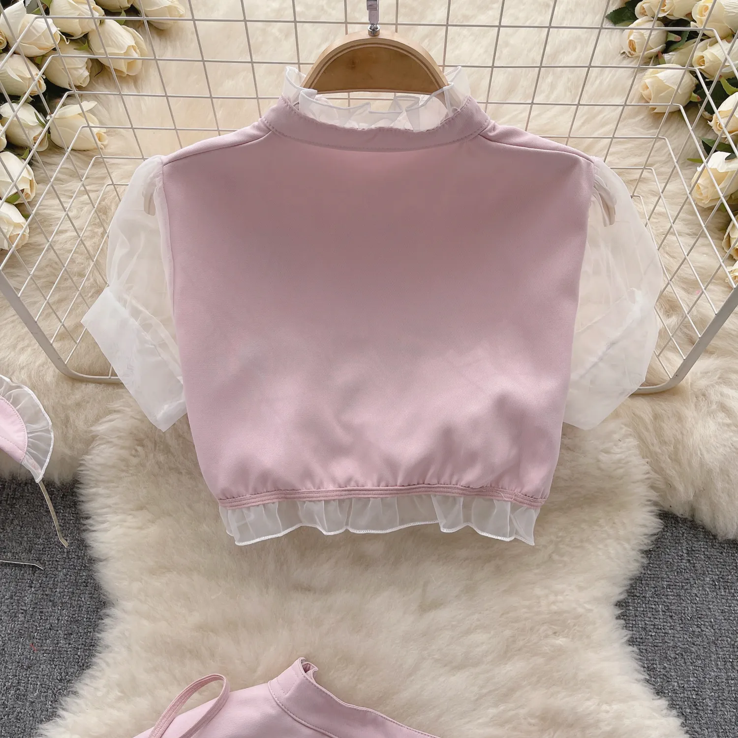 SINGREINY-uniforme erótico de enfermeira para mulheres, ternos sensuais, mangas curtas, babados, mini saia, pijamas tangas, roupa pornô, 2023