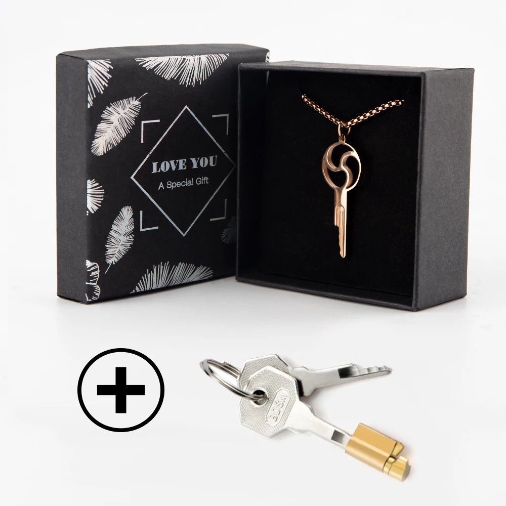 Rose-1pcs Key Lock