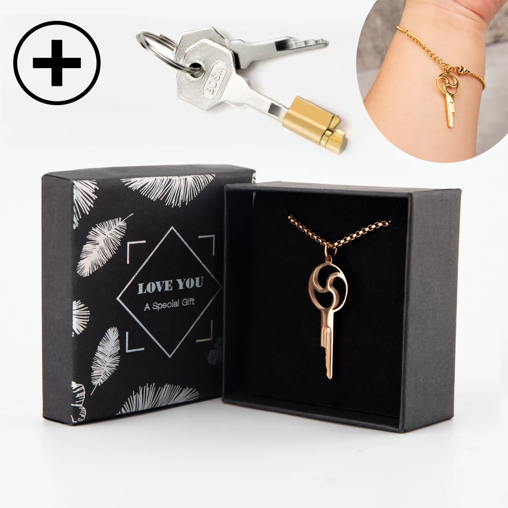 Rose-1pcs Key Lock