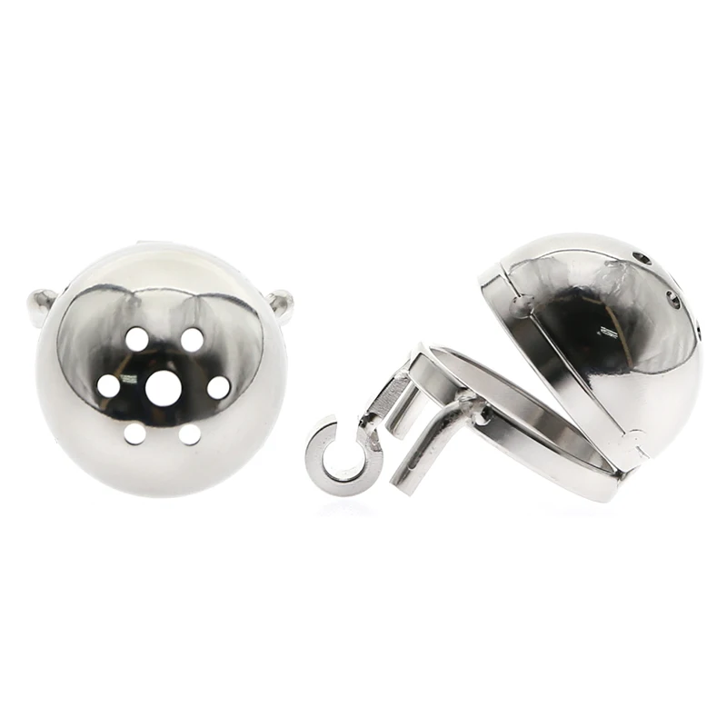 Gaiola de castidade em aço inoxidável para homens, fechamento pequeno do pénis do metal, gaiola do galo, anel uretral, brinquedo do sexo do BDSM, escravidão erótica, novo