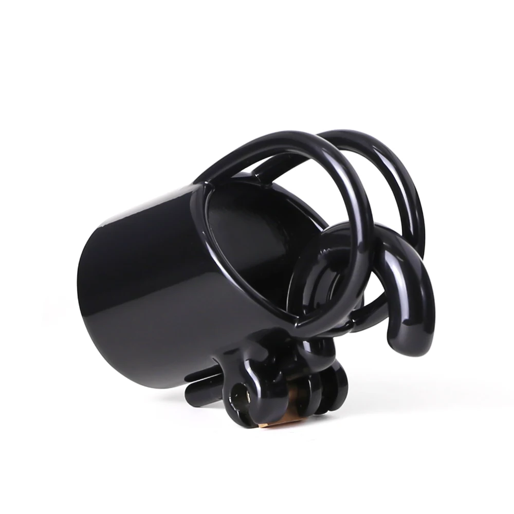 Premium Paint PA Puncture Cock Cage 3D Impresso Dispositivo de Castidade Masculina Destacável Penis Ring Lock Stealth Lock bdsm sex toy para homens