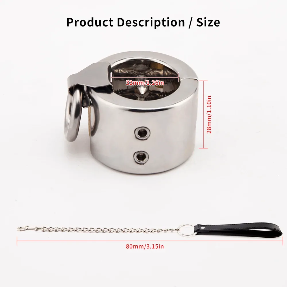 Medidas do ball stretcher: 32 mm de diâmetro interno e 28 mm de altura
