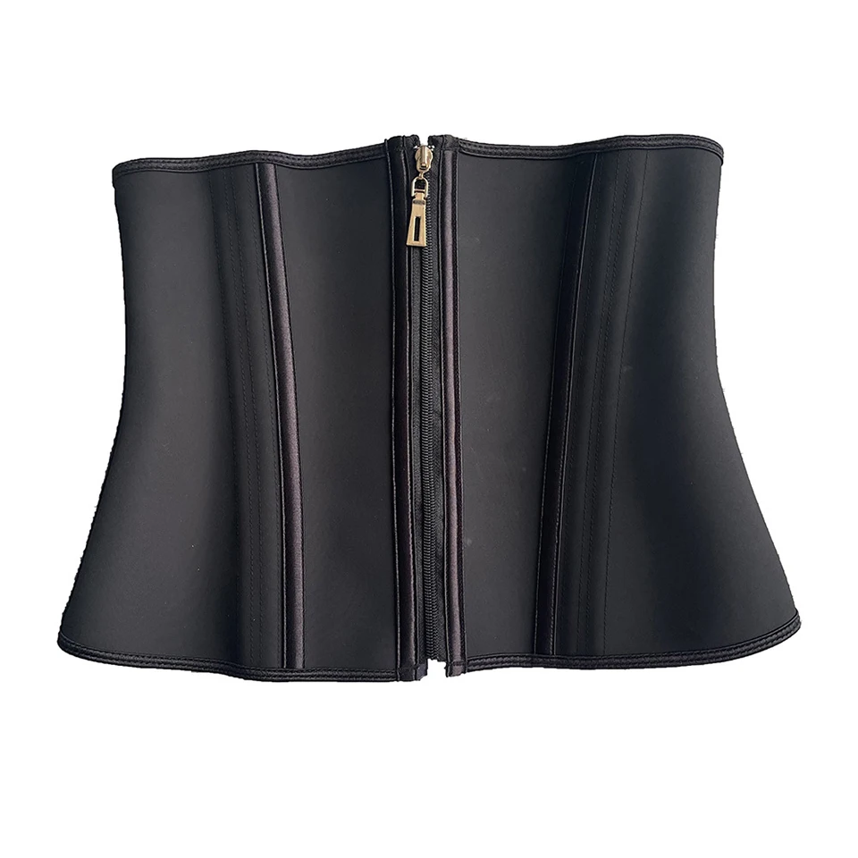 Cinto de emagrecimento para mulheres, espartilho de cintura, controle de barriga, zíper, shaper do corpo, cincher shapewear, cinturão esportivo, plus size