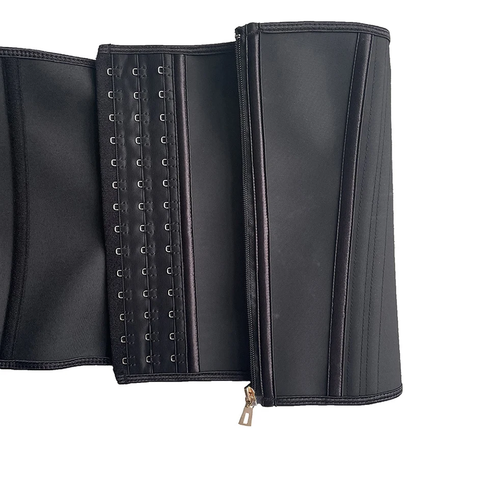 Cinto de emagrecimento para mulheres, espartilho de cintura, controle de barriga, zíper, shaper do corpo, cincher shapewear, cinturão esportivo, plus size