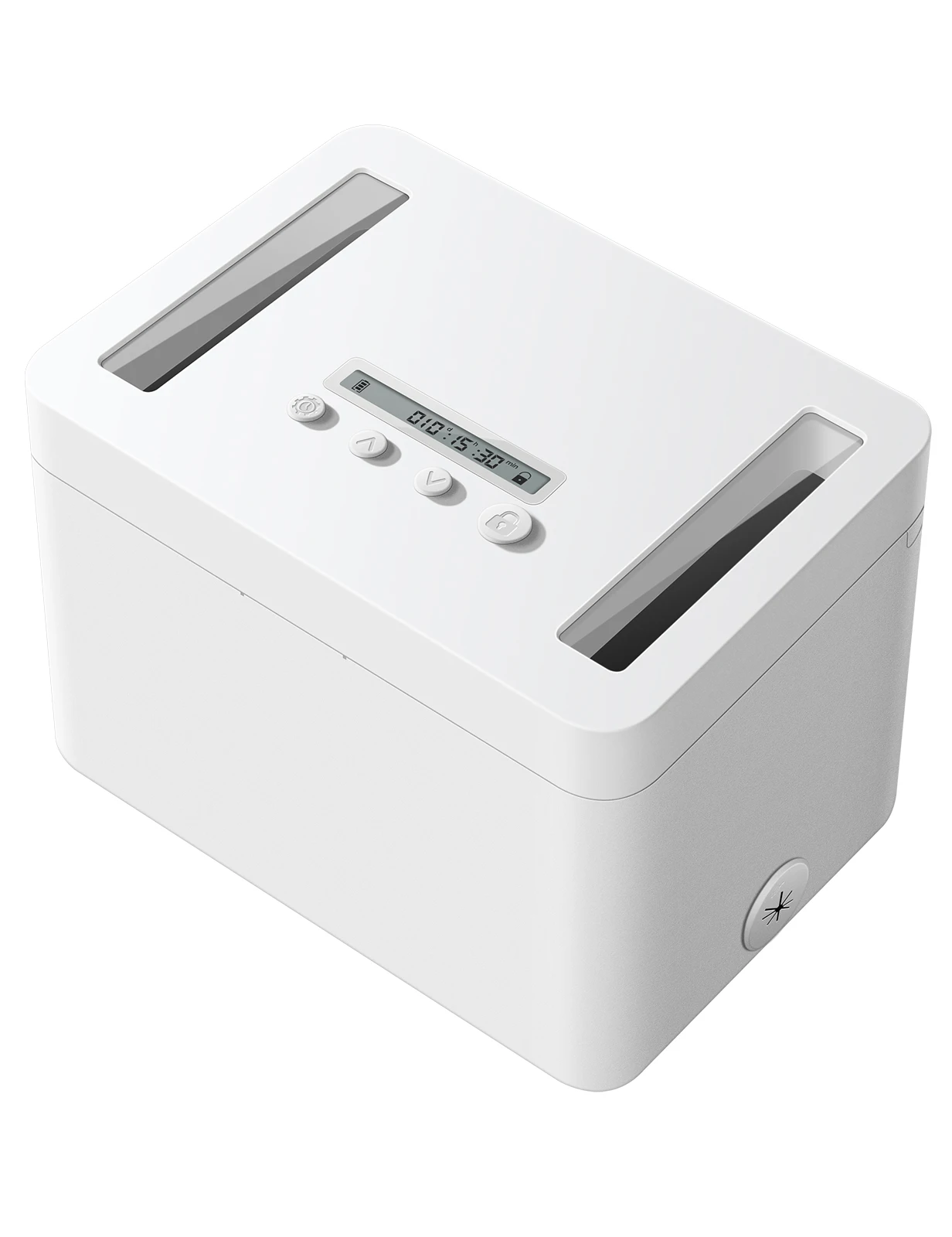 Vaydeer-Metal Bloqueio Cronometrado Para Iphone, Dispositivo De Jogo, iPad, Tablet, Bloqueio Do Telefone Auto-Controle, Bloqueio De Criança, Display LED