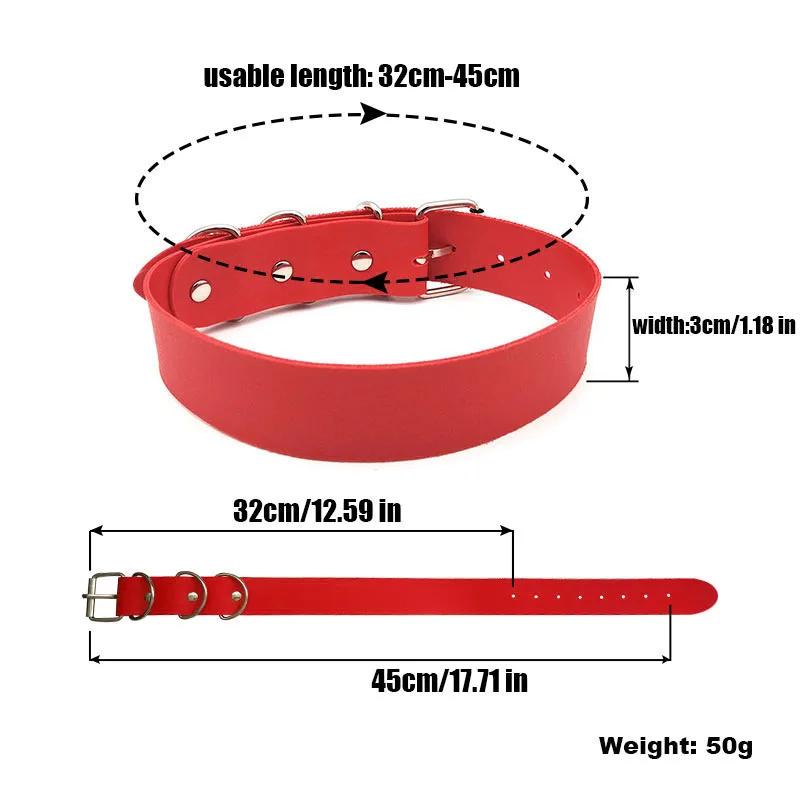 Coleira Gargantilha Personalizada BDSM Choker - Imagem 6