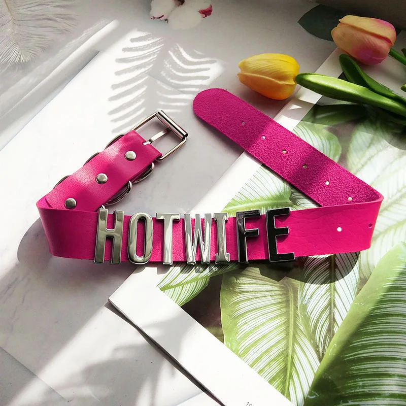 Goth sexy hotwife colar para mulheres personalizado nome carta personalizado gargantilha colar moda nova moda bdsm cosplay jóias Goth sexy hotwife colar para mulheres personalizado nome carta personalizado gargantilha colar moda nova moda bdsm cosplay jóias