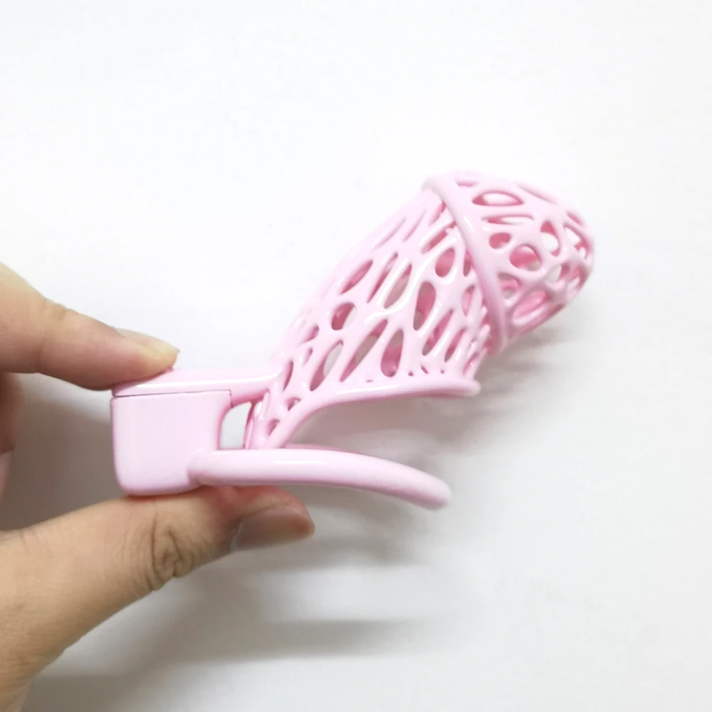 Mistress Shiny Cut-out Chastity Cage Devices BDSM Male Bondage Cock Cage TS CD Penis Ring Lock Gay Ladyboy Erotic Sex Toys