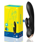 Vibrador Coelho Satisfyer Double Flex Rabbit Vibrator