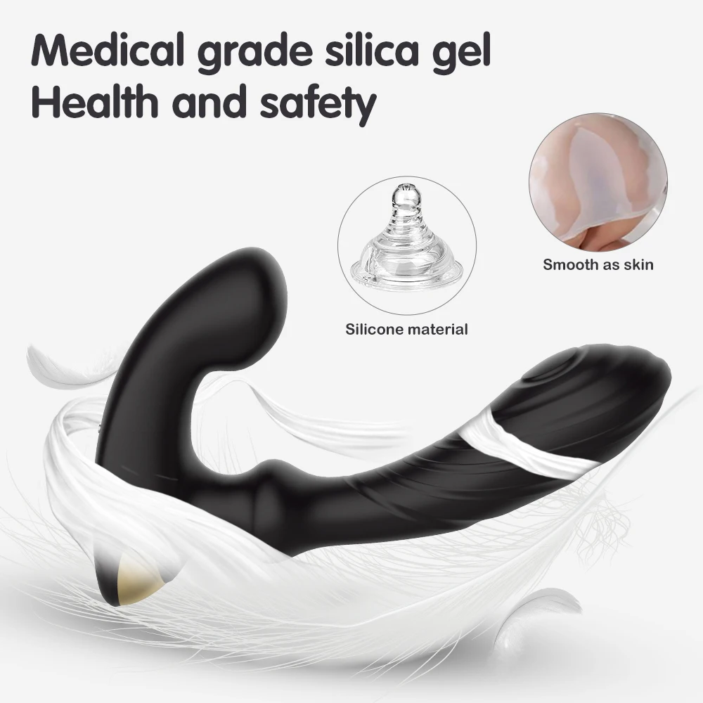 Massageador Próstata Controle Remoto Prostate Massager Vibrator