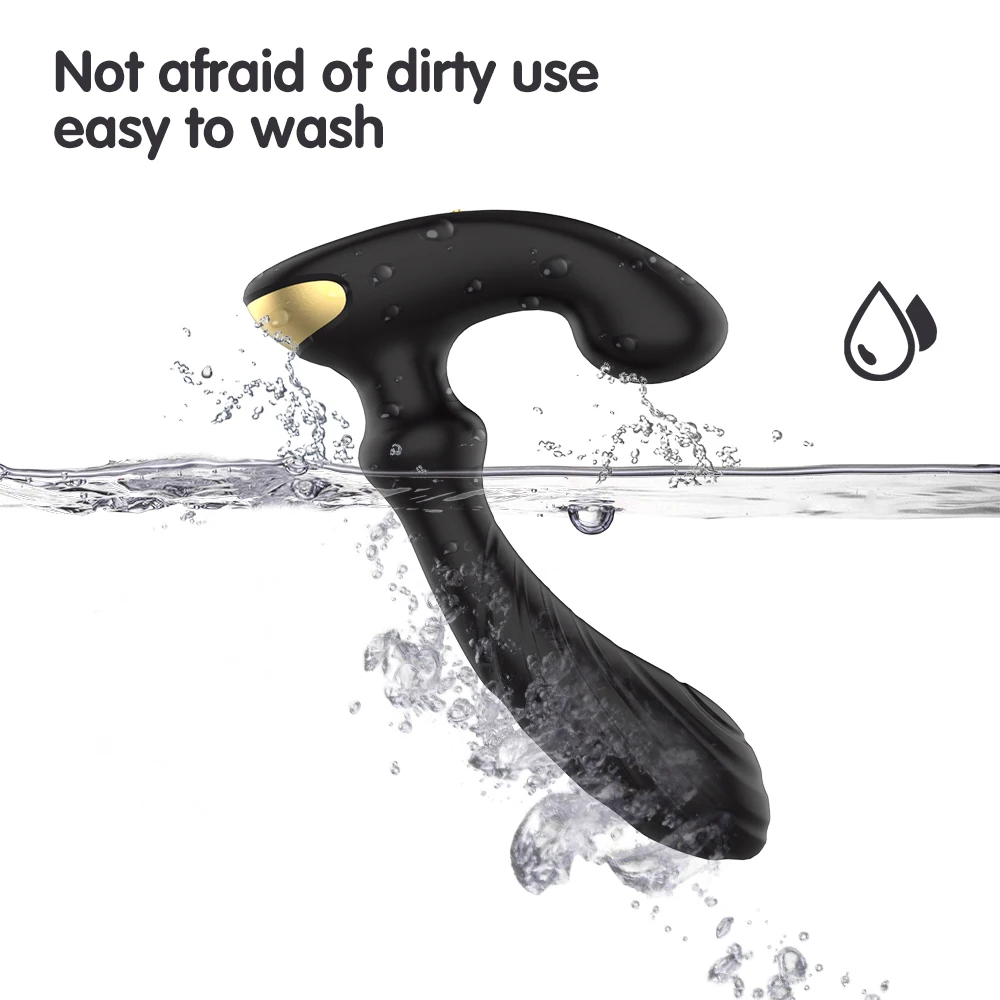 Massageador Próstata Controle Remoto Prostate Massager Vibrator