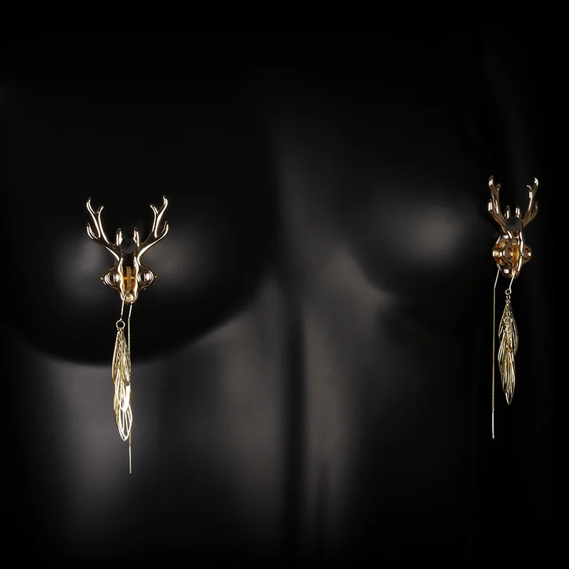 Prendedor de Mamilos Lockink Deer Modeling Nipple Clamps - Imagem 2