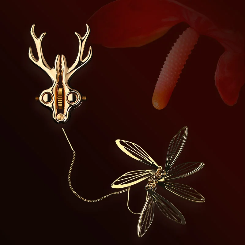 Prendedor de Mamilos Lockink Deer Modeling Nipple Clamps - Imagem 3