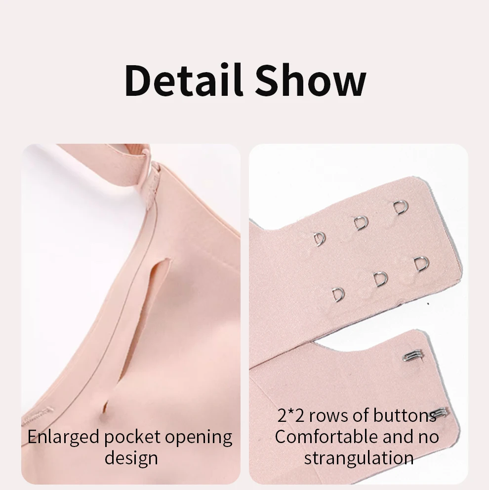 LERVANLA Female Anchor Exclusive Fake Chest Underwear With Small Breasts Showing Big Breasts Simulation Silicone Breast Pads