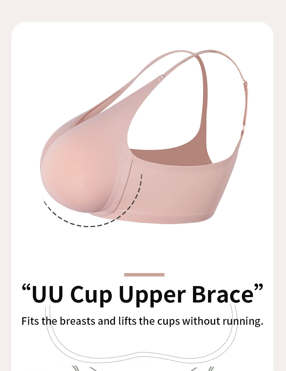 LERVANLA Female Anchor Exclusive Fake Chest Underwear With Small Breasts Showing Big Breasts Simulation Silicone Breast Pads