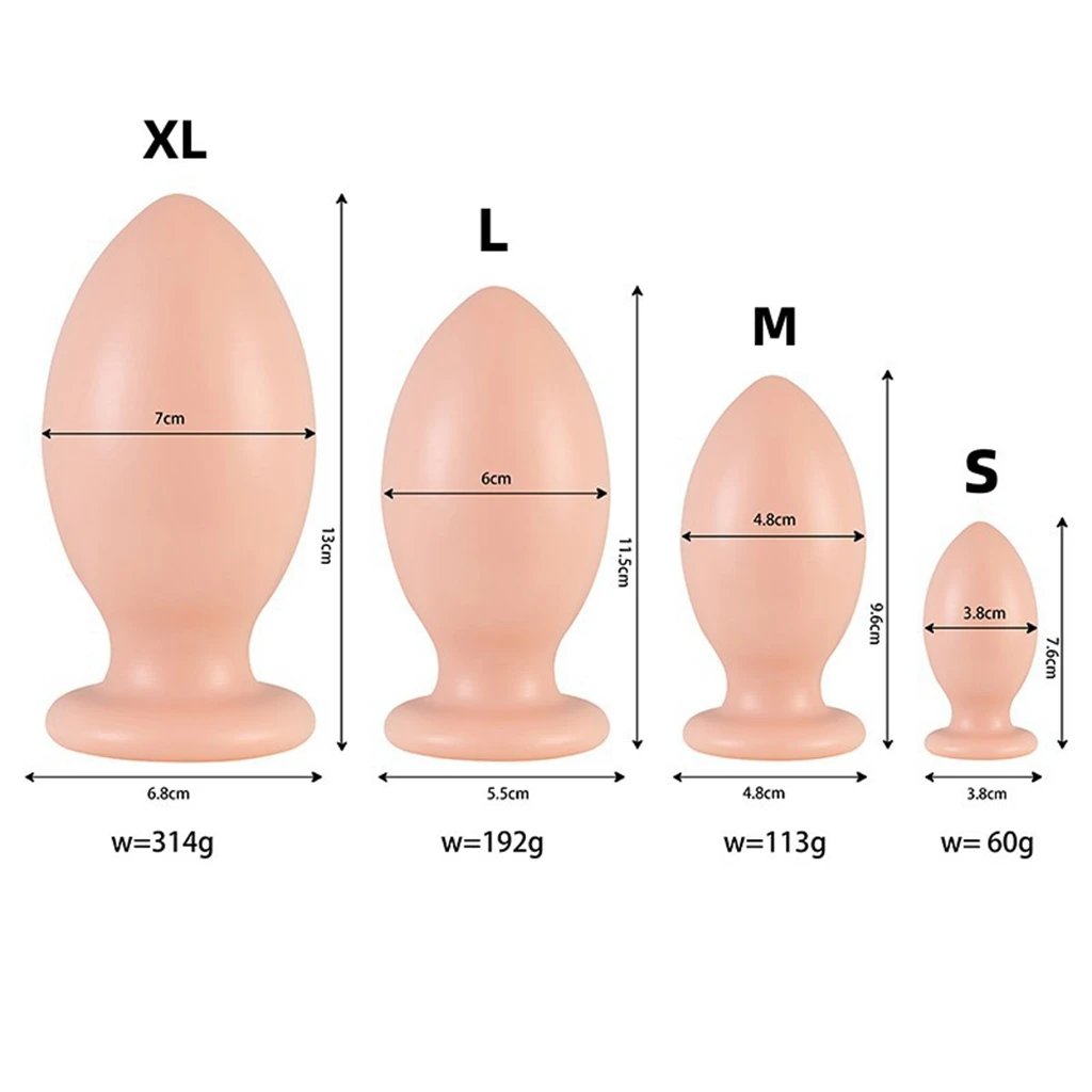 Adult Erotic Dragon Eggs Anal Plugs Anus Harem Male Female SM Huge Realistic Dildo Vagina Anal Butt Suction Anal Xxl Sex Toy