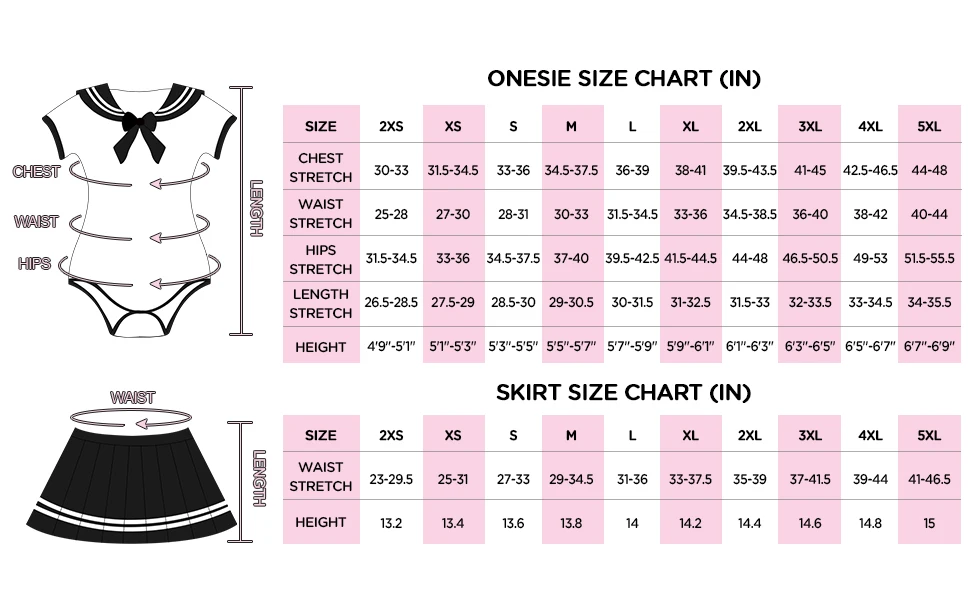 Beautiful Girl Cosplay Cotton Romper Onesie Pajamas Bodysuit - Magical Onesie Skirt Set