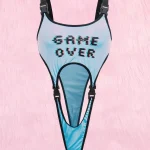 Body Maiô Sexy Anime Bodysuit Lingerie