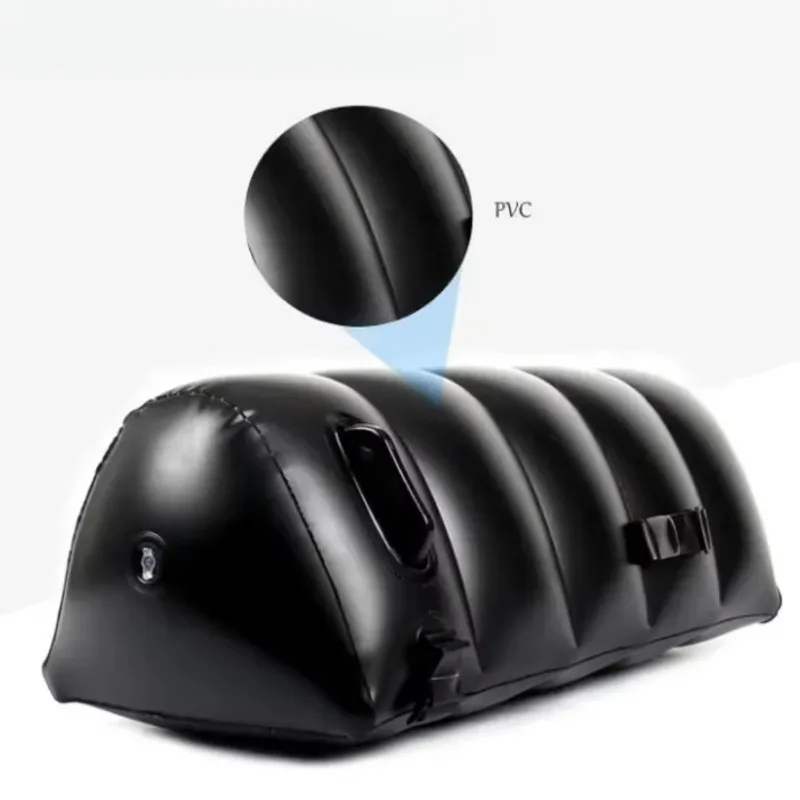 Toughage Inflatable Pillow Multifunction Wedge Sofa Leg Tied Open Bed Cushion Rest Travel Sleep Soft Leather Fold Up Furniture