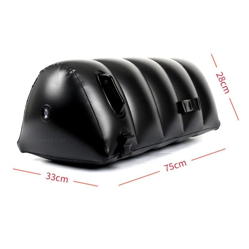 Toughage Inflatable Pillow Multifunction Wedge Sofa Leg Tied Open Bed Cushion Rest Travel Sleep Soft Leather Fold Up Furniture