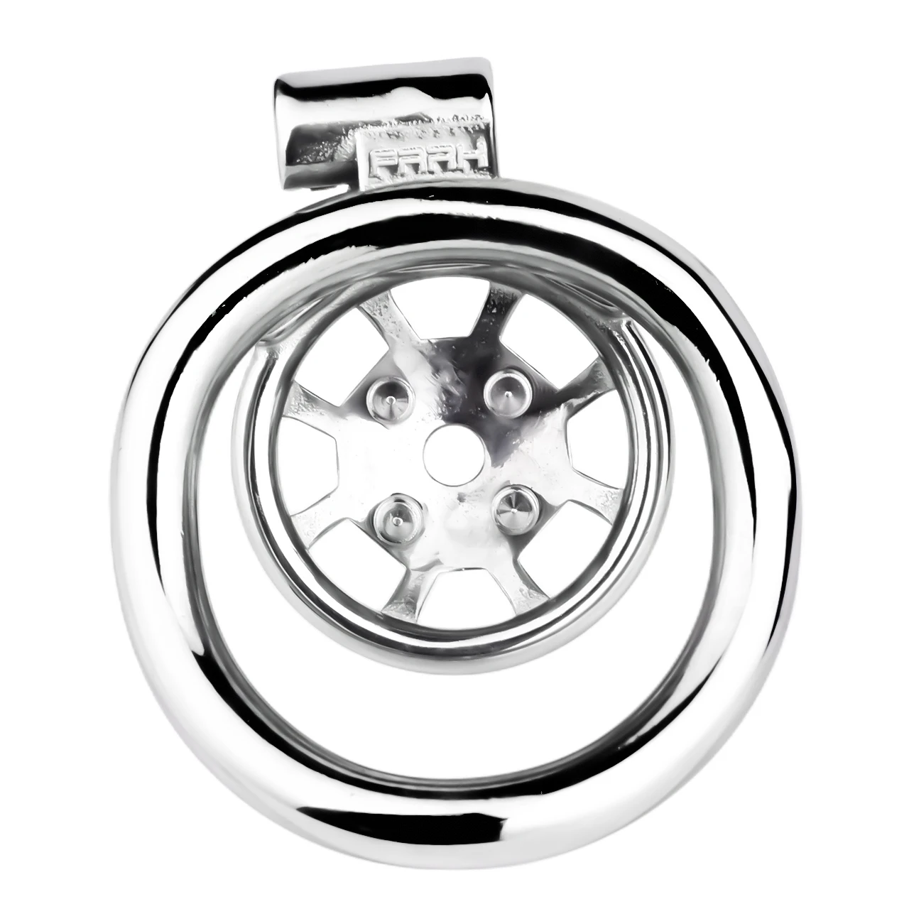 FRRK Flat Curve Chastity Cage with CBT Spikes New Small Cock Lock Extreme Bondage Testicular Torture Device BDSM Sex Shop