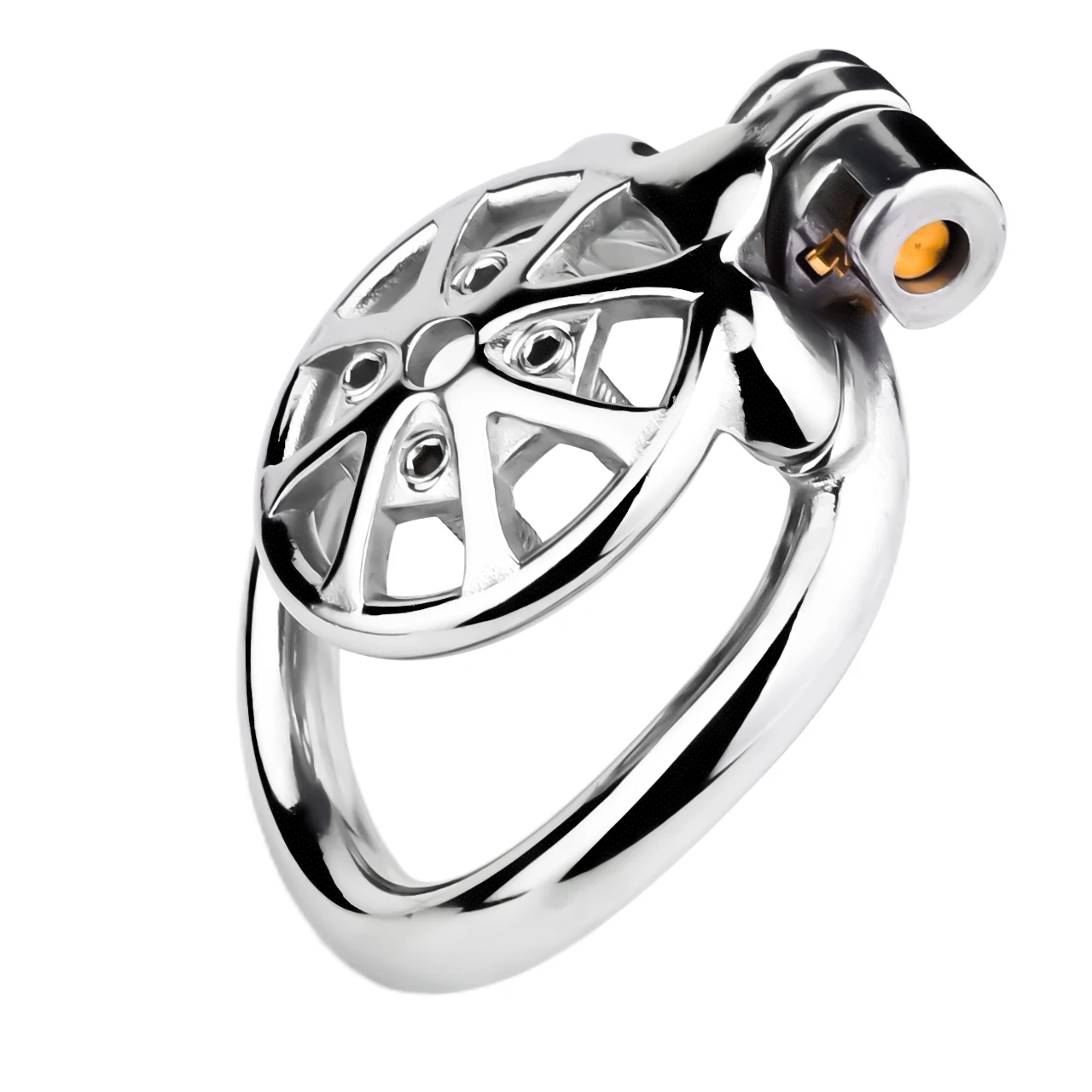 FRRK Flat Curve Chastity Cage with CBT Spikes New Small Cock Lock Extreme Bondage Testicular Torture Device BDSM Sex Shop