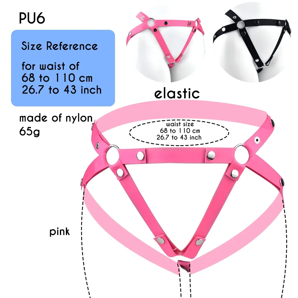 Cinta PU6 de nylon de 65 g para cintura de 68 a 110 cm vestida no corpo