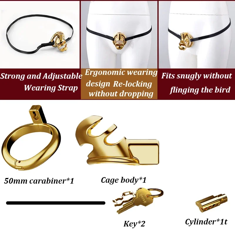High Quality Metal Chastity Cage Smart Key Remote Unlock Cock Cage BDSM Penis Abstinence Anti Cheating Chastity Belt 18+ 정조대 High Quality Metal Chastity Cage Smart Key Remote Unlock Cock Cage BDSM Penis Abstinence Anti Cheating Chastity Belt 18+ 정조대