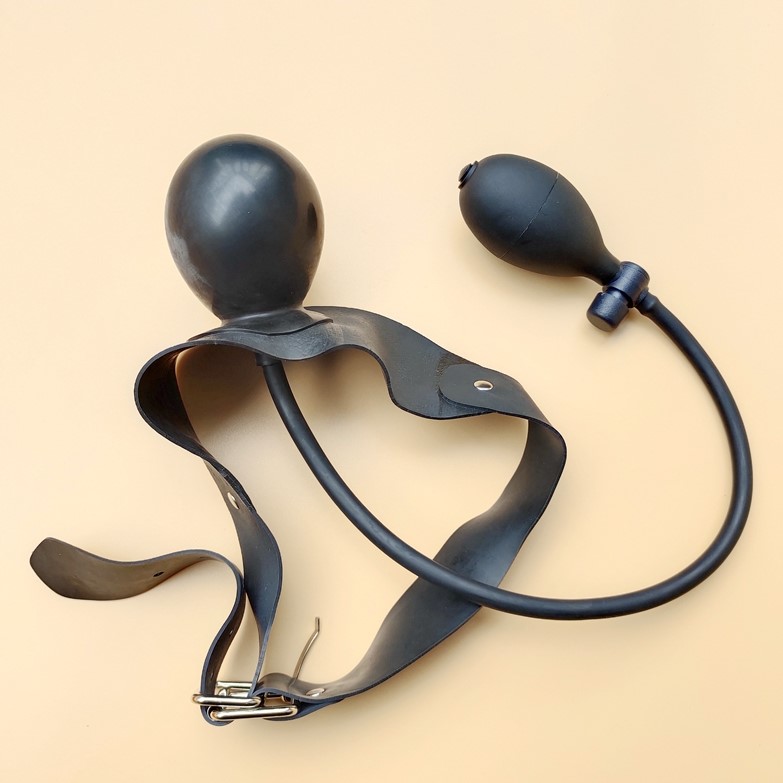 BDSM Latex Inflatable Insert Mouth Gag bondage restraints toys adult sex games mouth plug Ball BDSM Latex Inflatable Insert Mouth Gag bondage restraints toys adult sex games mouth plug Ball